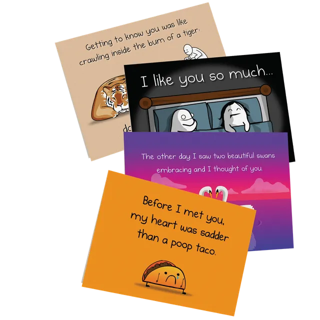 exploding-kittens-love-friendship-grusskarten-4er-pack-vol-c image 1