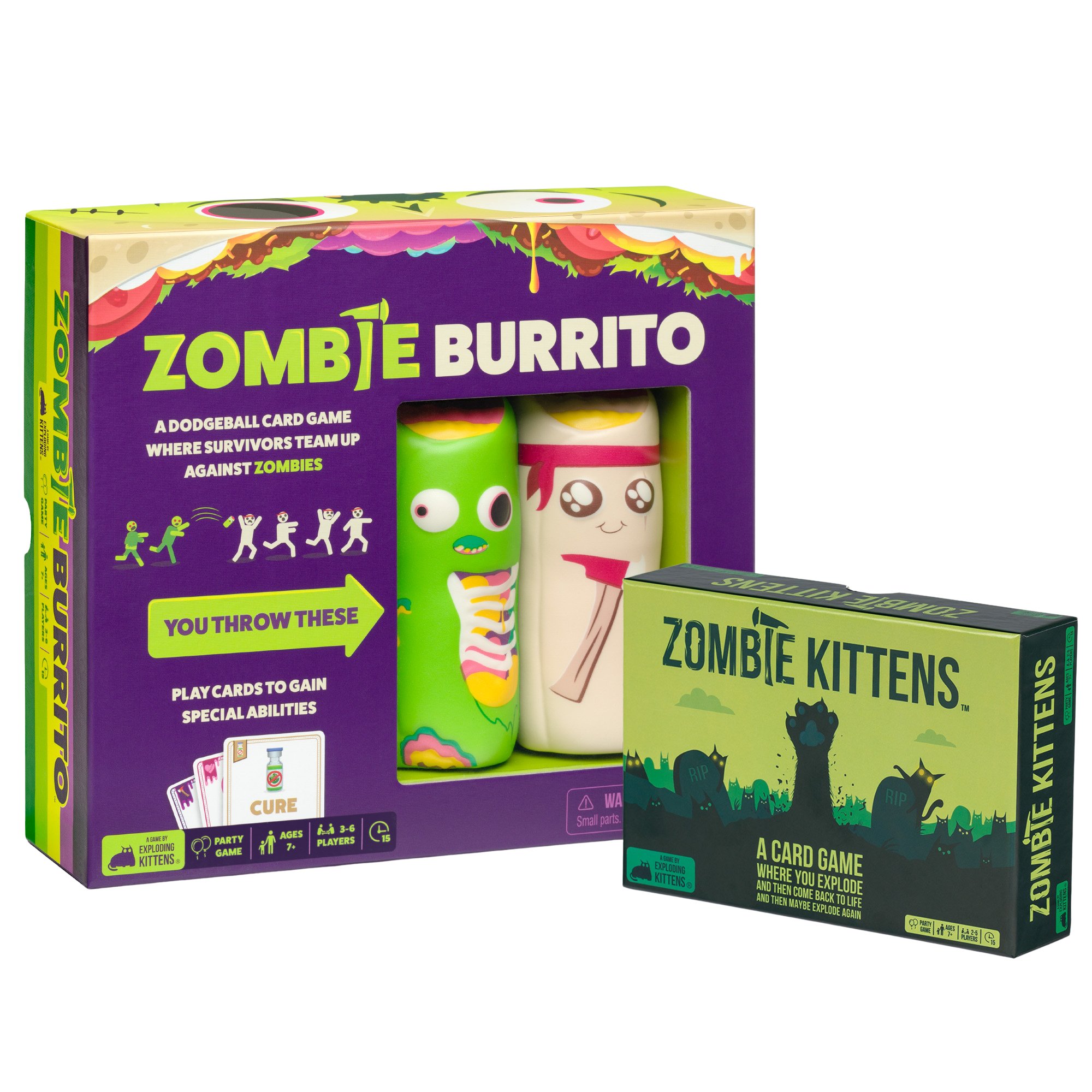 exploding-kittens-bundles-zombie-party-bundle-kartenspiel-halloween image 1