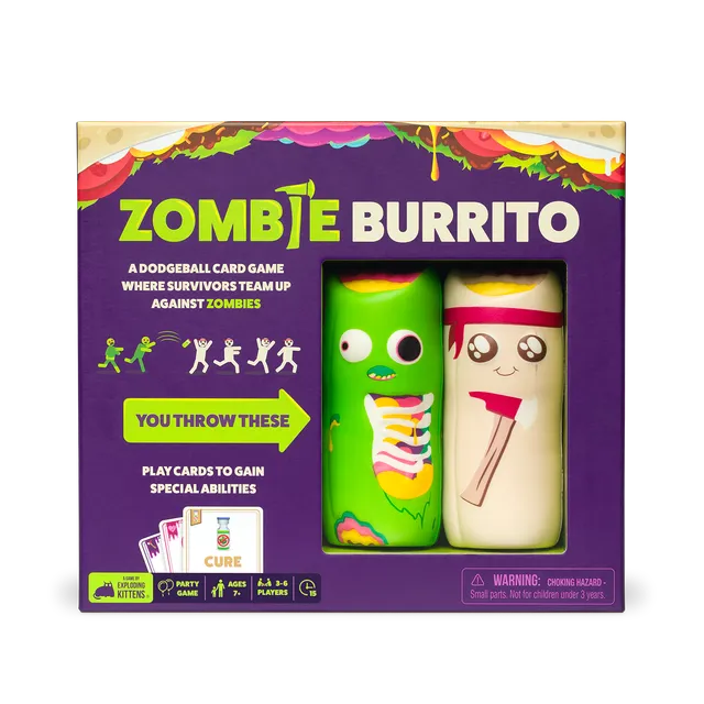 exploding-kittens-zombie-burrito-partyspiel-teamspiel-mit-wurf-burritos image 1