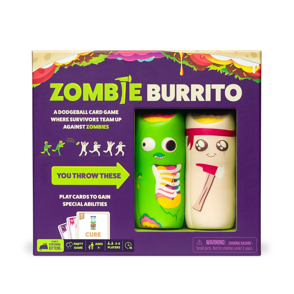 exploding-kittens-zombie-burrito-partyspiel-teamspiel-mit-wurf-burritos image 1