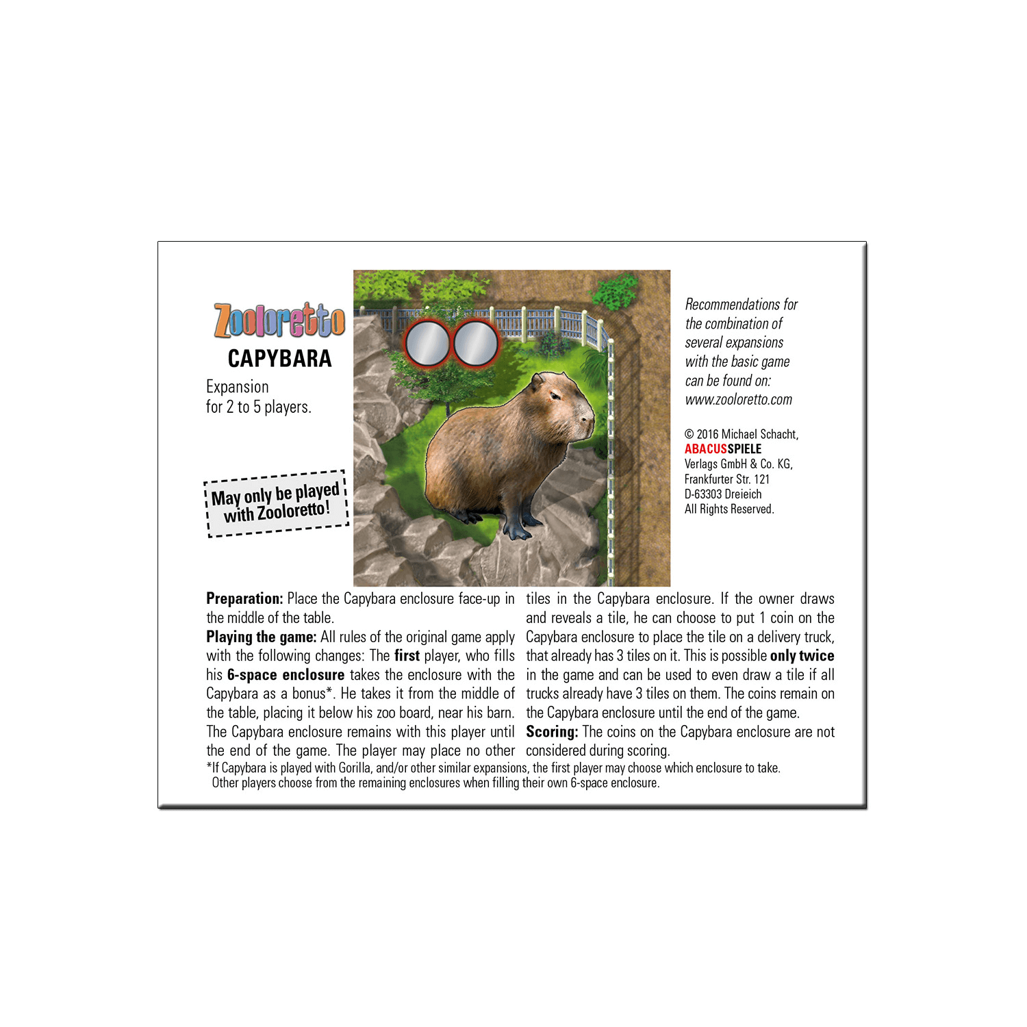abacusspiele-zooloretto-wasserschwein-goodie-erweiterung image 2