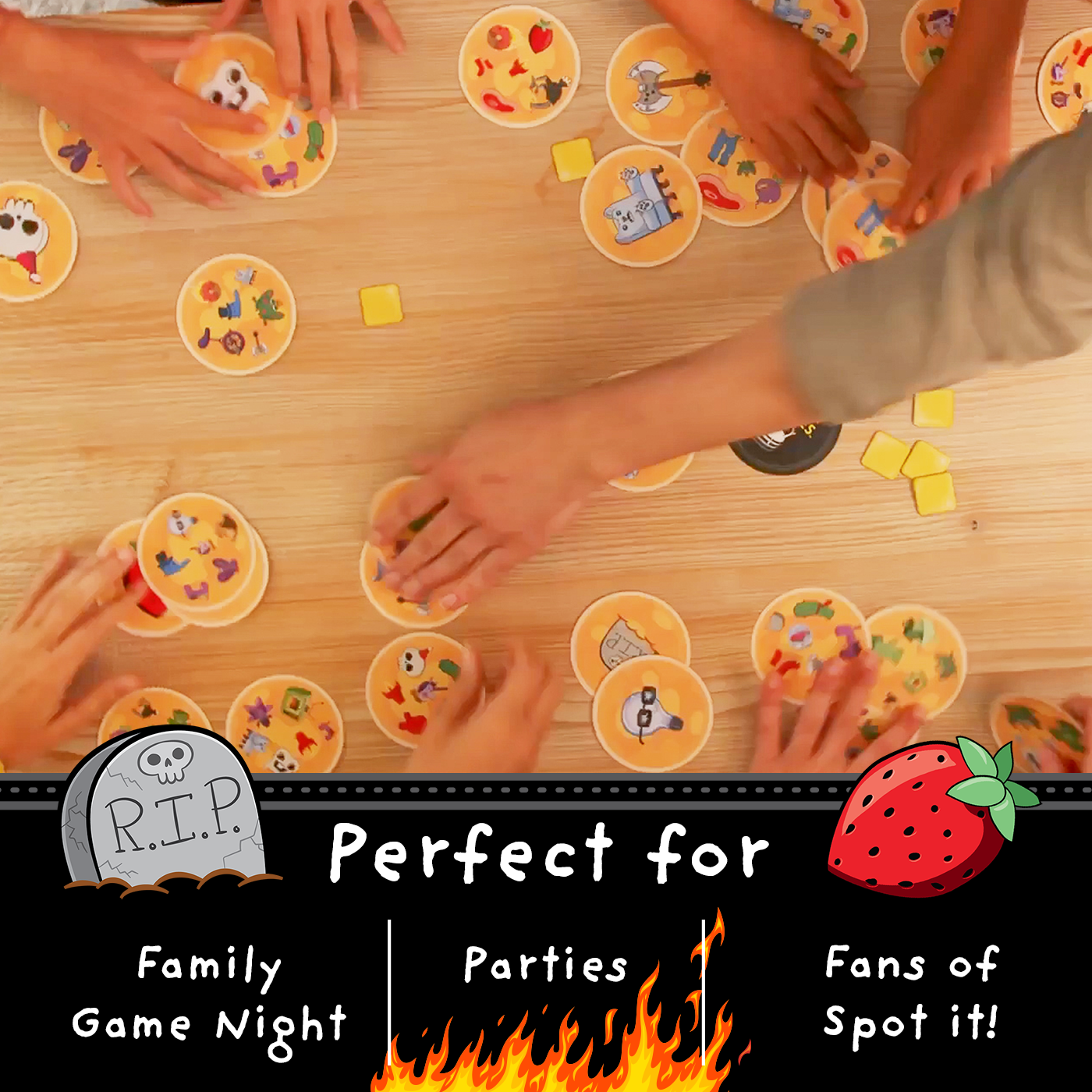 exploding-kittens-anarchy-pancakes-kartenspiel-spot-it image 5