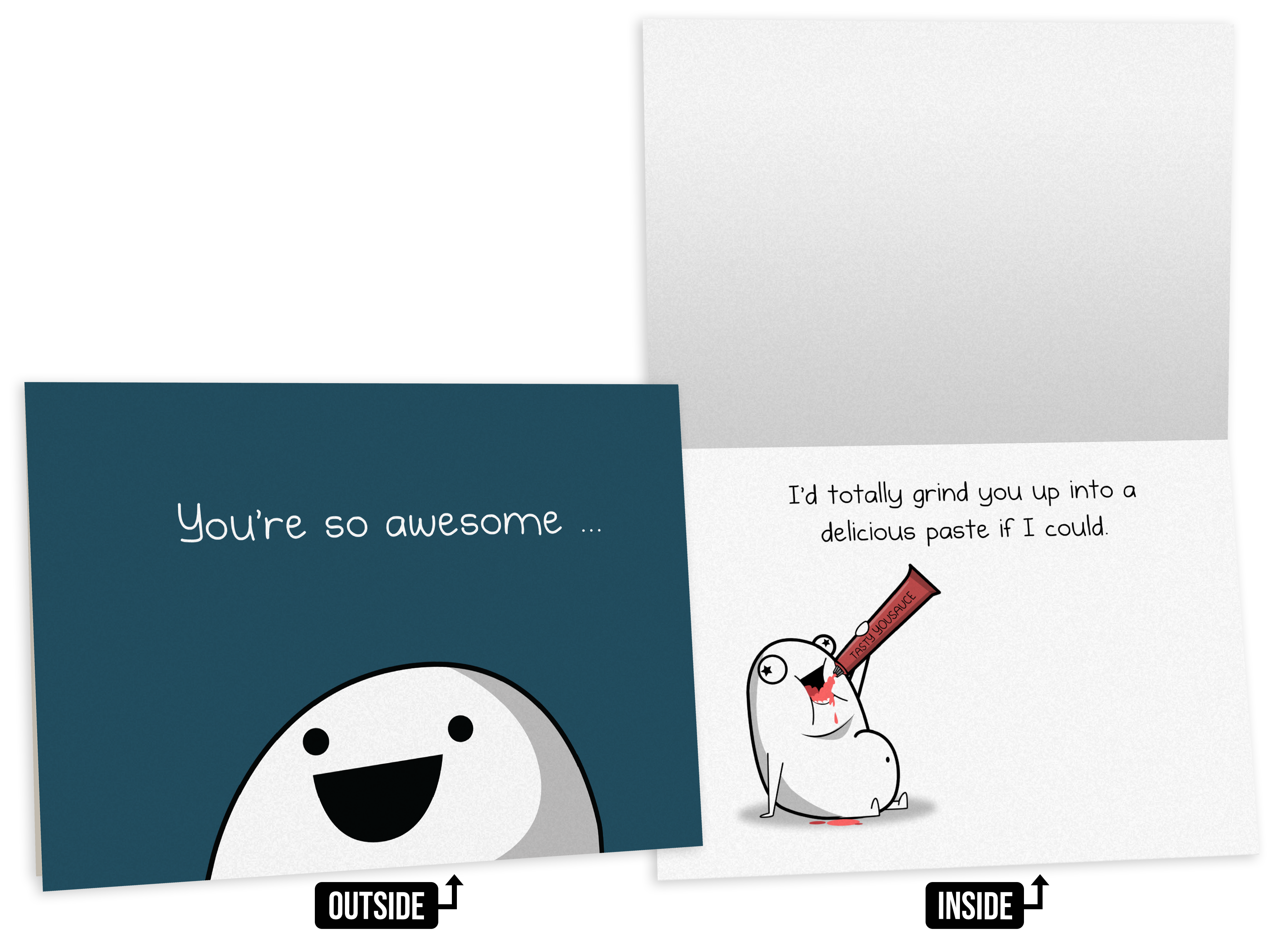 exploding-kittens-greeting-cards-love-friendship-karten-4er-nsfw image 4