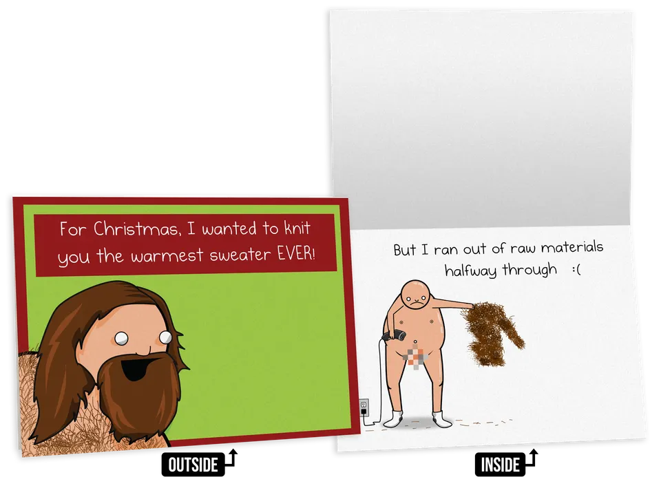exploding-kittens-greeting-cards-sweater-grusskarte-weihnachten-nsfw image 1