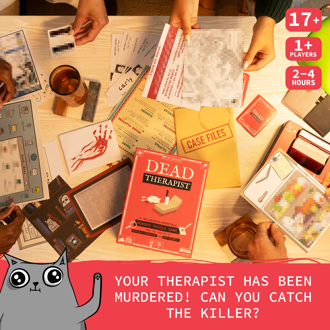 exploding-kittens-games-dead-therapist-krimispiel-mordermittlung image 2