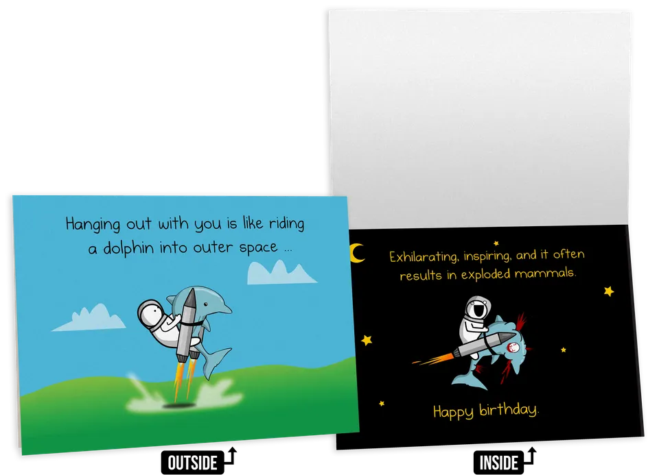 exploding-kittens-dolphin-space-geburtstagskarte-nsfw-einzelkarte image 1