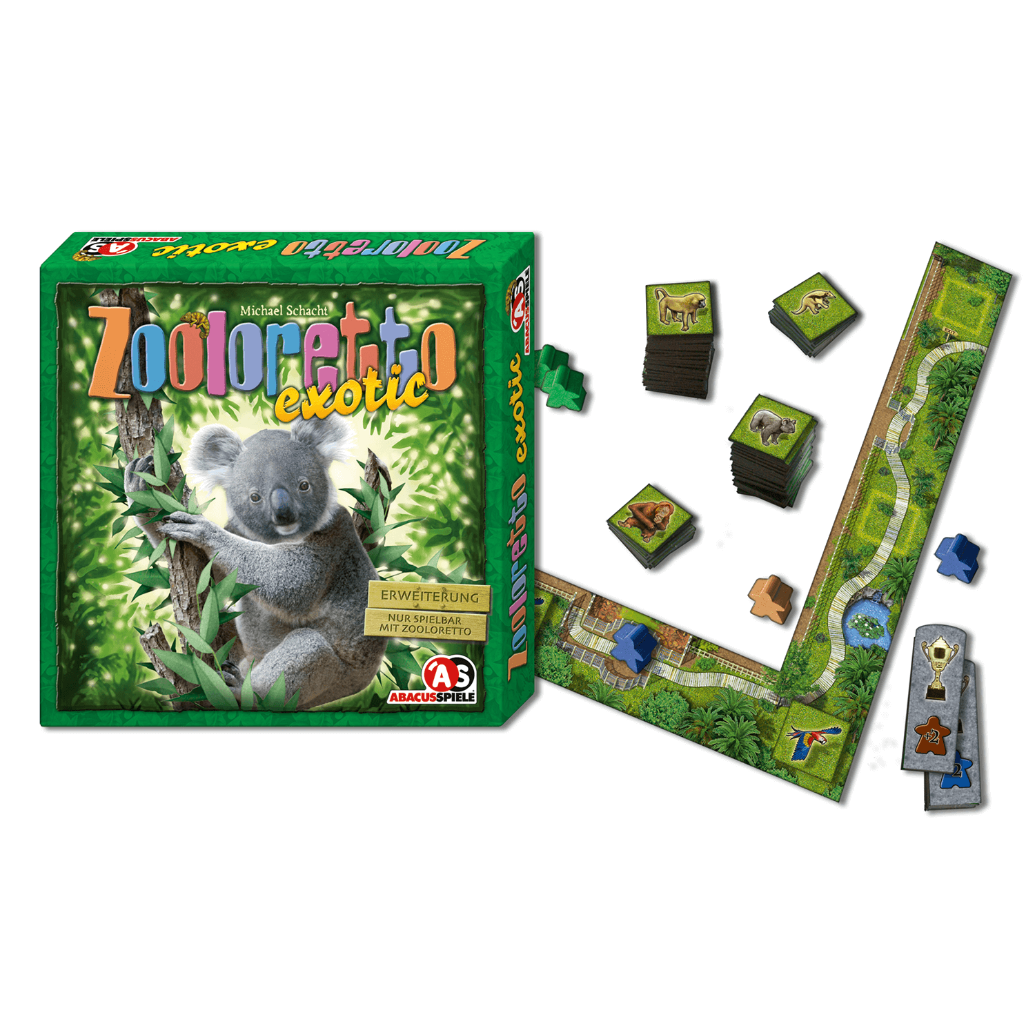 abacusspiele-zooloretto-2-erweiterung-exotic-brettspiel image 3