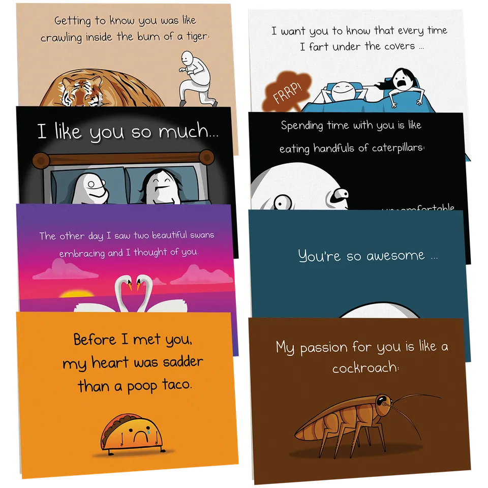 exploding-kittens-love-friendship-karten-8er-pack-nsfw-lustig image 1