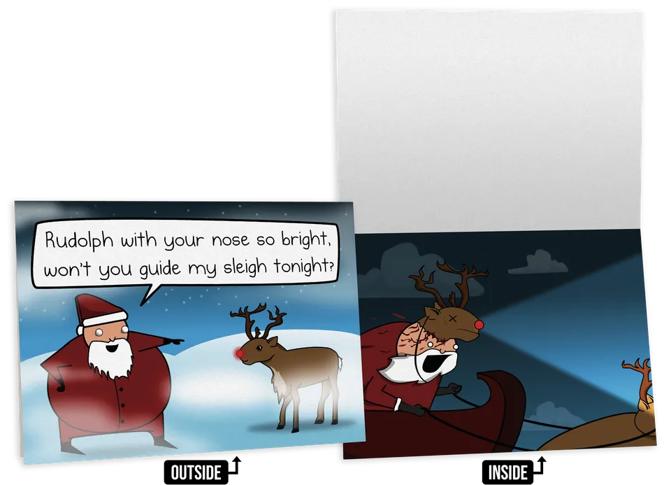 exploding-kittens-rudolph-weihnachtskarte-nsfw-einzelkarte image 1