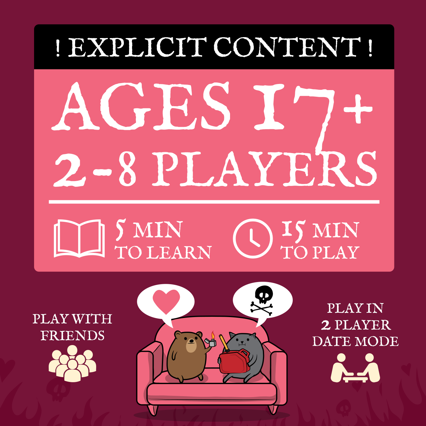 exploding-kittens-horrible-couple-extra-horrible-kartenspiel-paare image 3