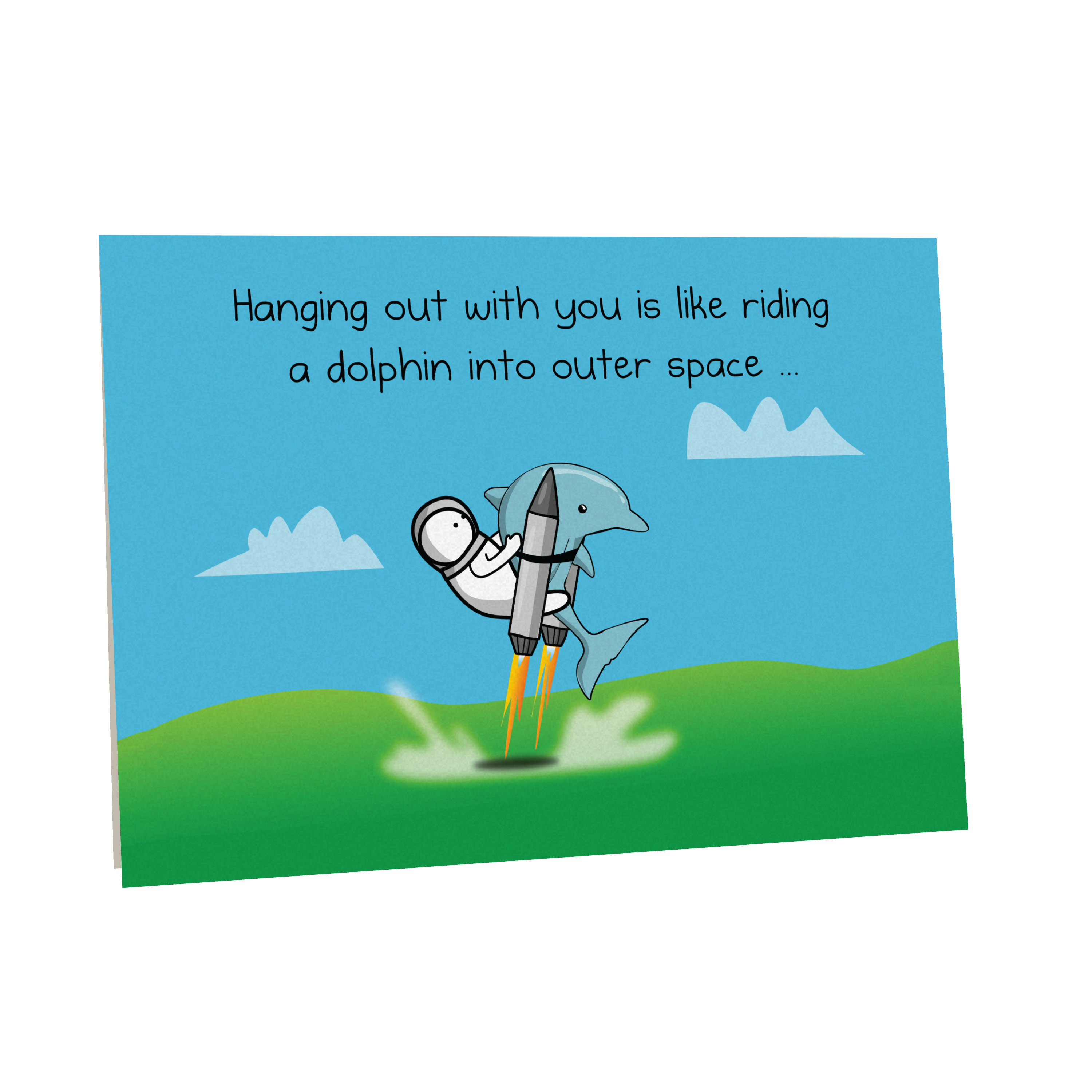 exploding-kittens-dolphin-space-geburtstagskarte-nsfw-einzelkarte image 2