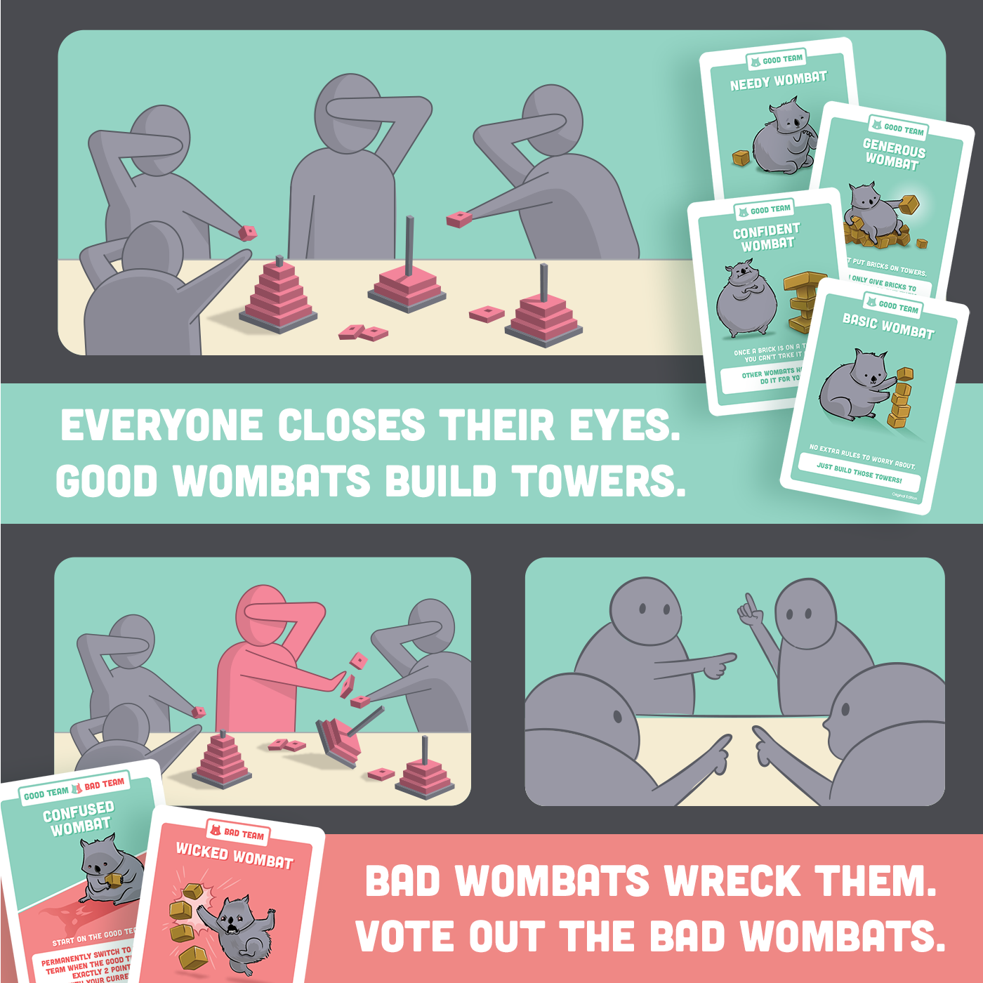 exploding-kittens-hand-to-hand-wombat-bluffspiel-mit-augenbinde image 5