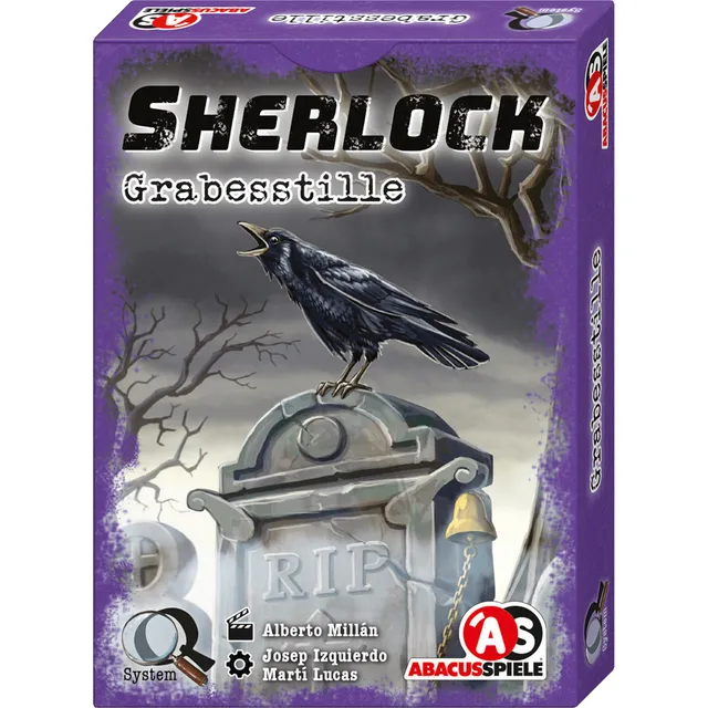 abacusspiele-sherlock-grabesstille-krimispiel-f-r-1-8-spieler image 1