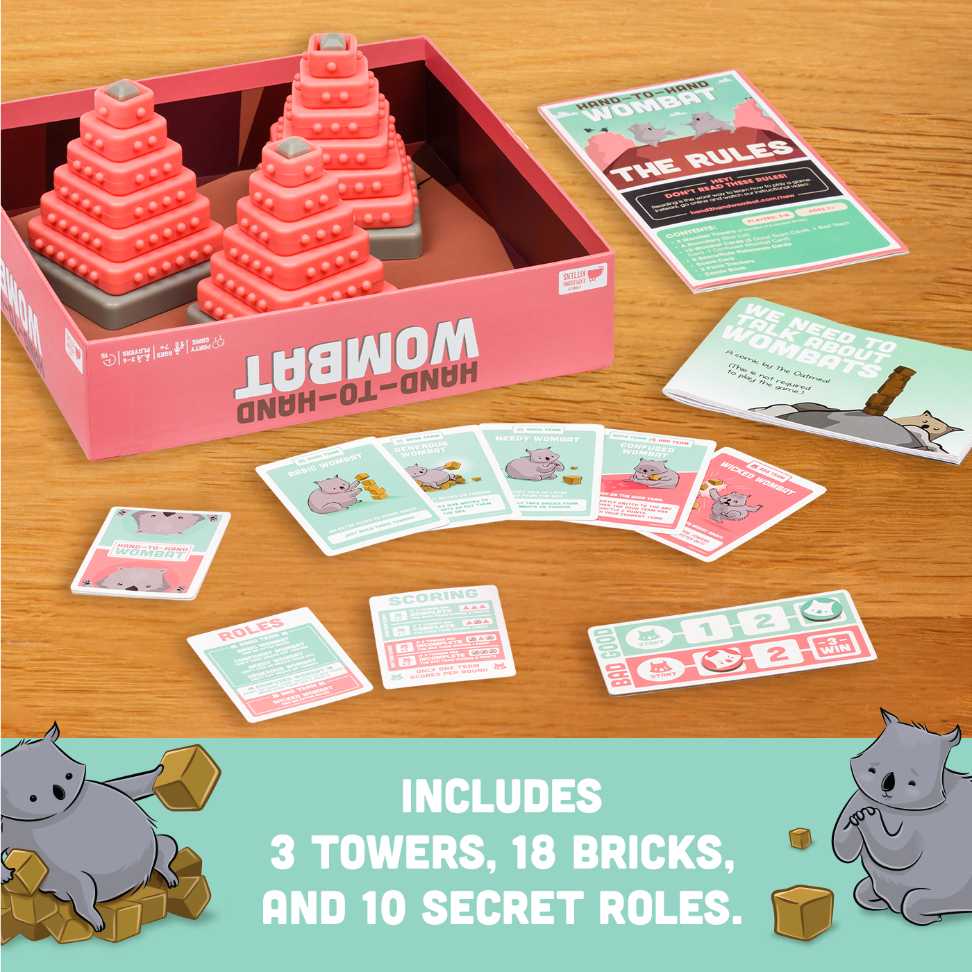 exploding-kittens-hand-to-hand-wombat-bluffspiel-mit-augenbinde image 4