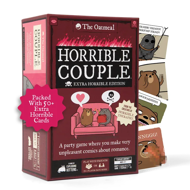 exploding-kittens-horrible-couple-extra-horrible-kartenspiel-paare image 1