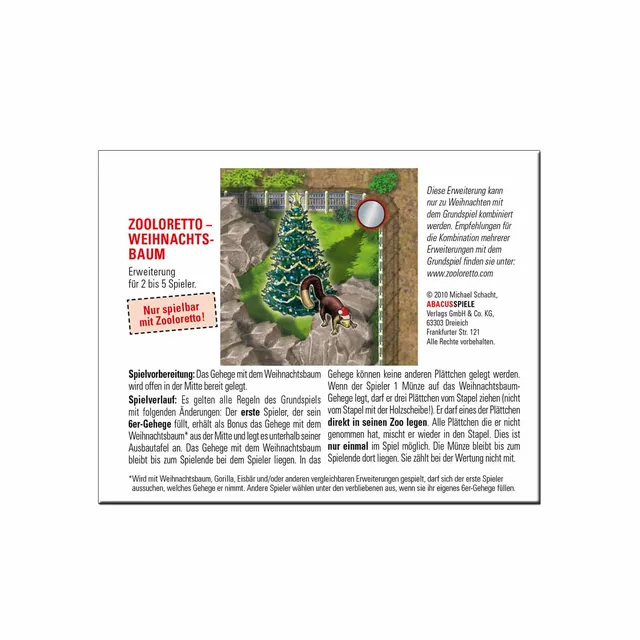 abacusspiele-zooloretto-weihnachtsbaum-goodie-erweiterung image 1