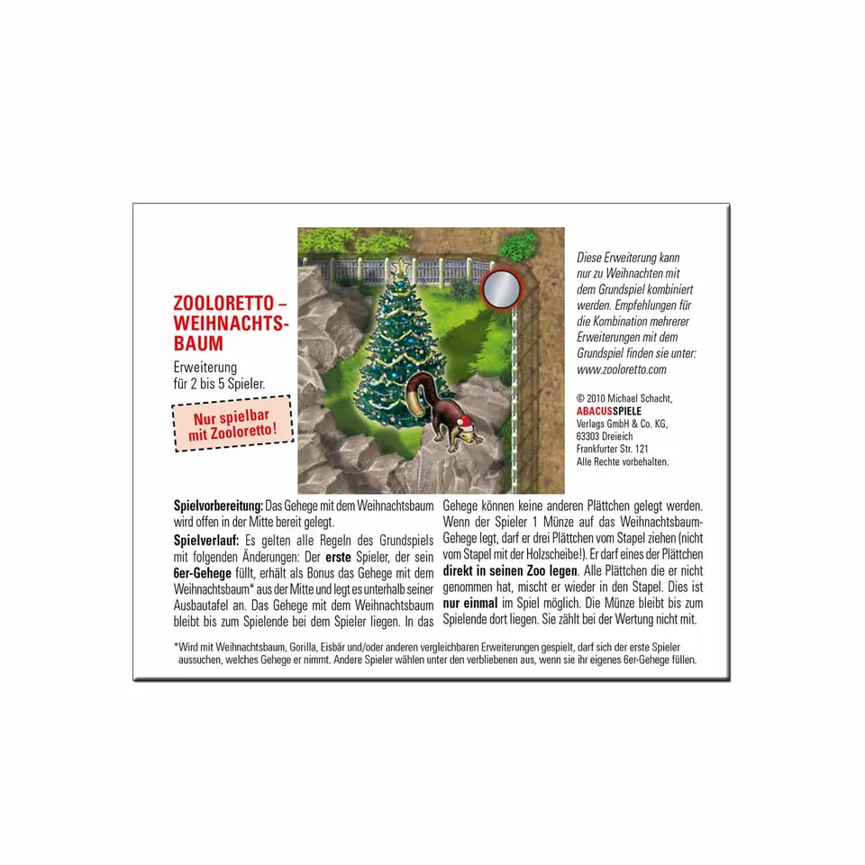 abacusspiele-zooloretto-weihnachtsbaum-goodie-erweiterung image 1