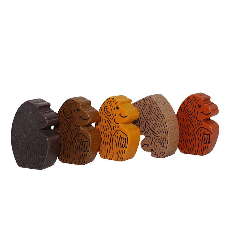 abacusspiele-zooloretto-affe-spielfigur-dunkelbraun-holz image 4
