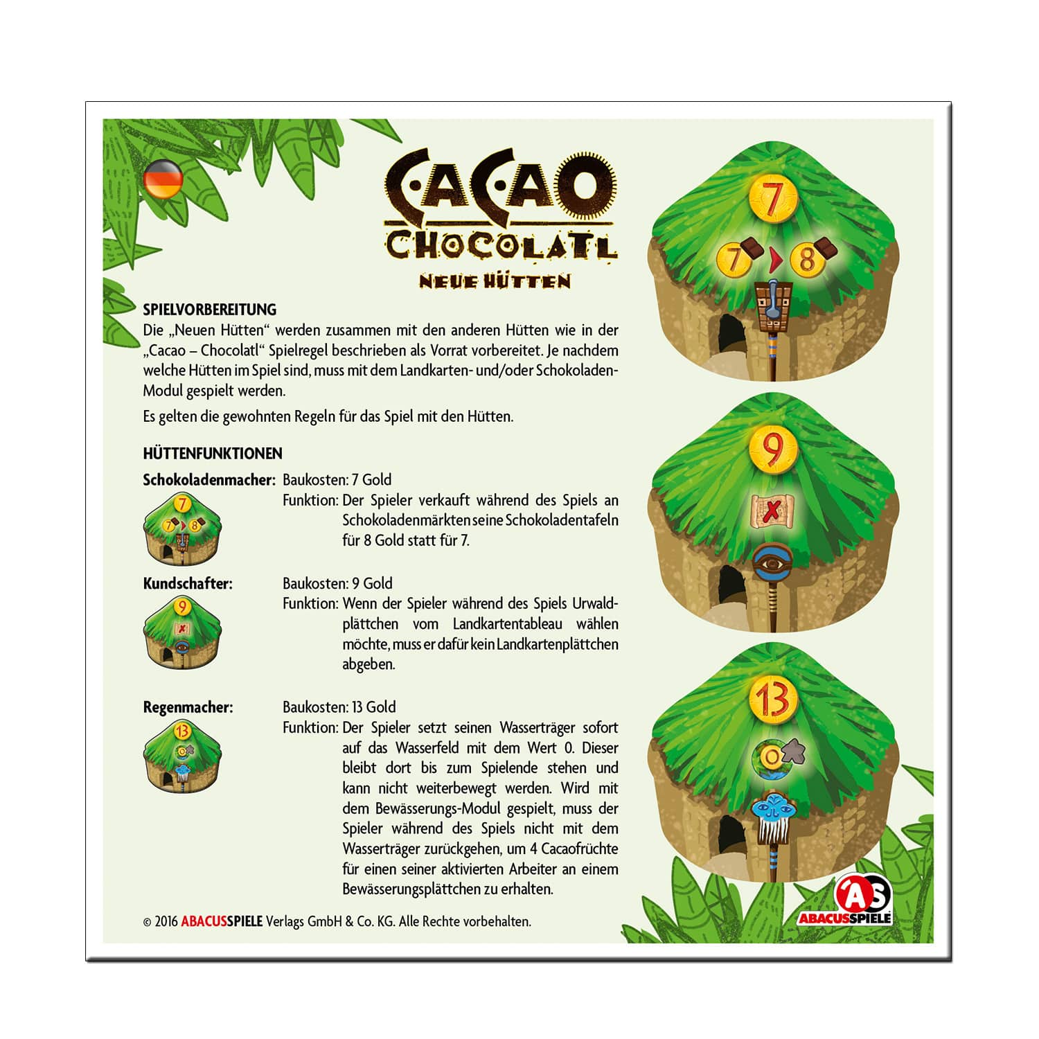 abacusspiele-cacao-chocolatl-neue-h-tten-goodie image 1