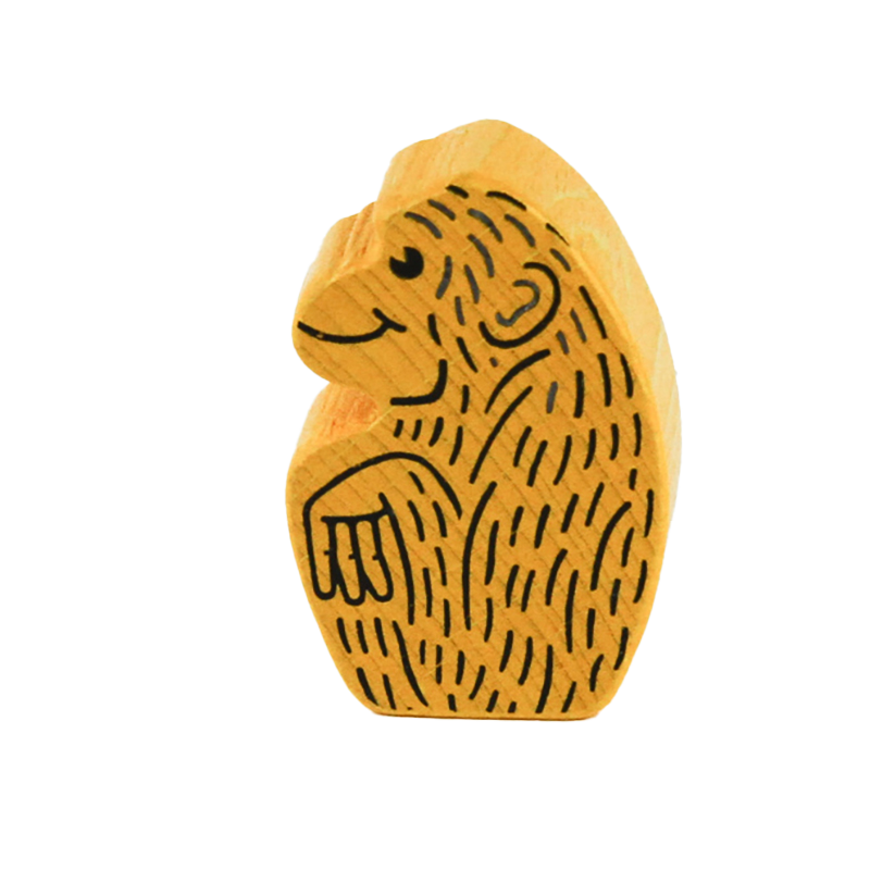 abacusspiele-zooloretto-affe-spielfigur-gelb-spielstein image 1