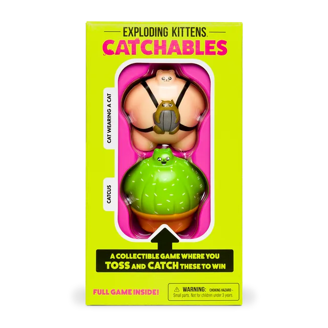 exploding-kittens-catchables-2-pack-sammelfiguren-catcus-cat image 1