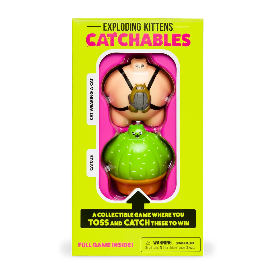 exploding-kittens-catchables-2-pack-sammelfiguren-catcus-cat image 1