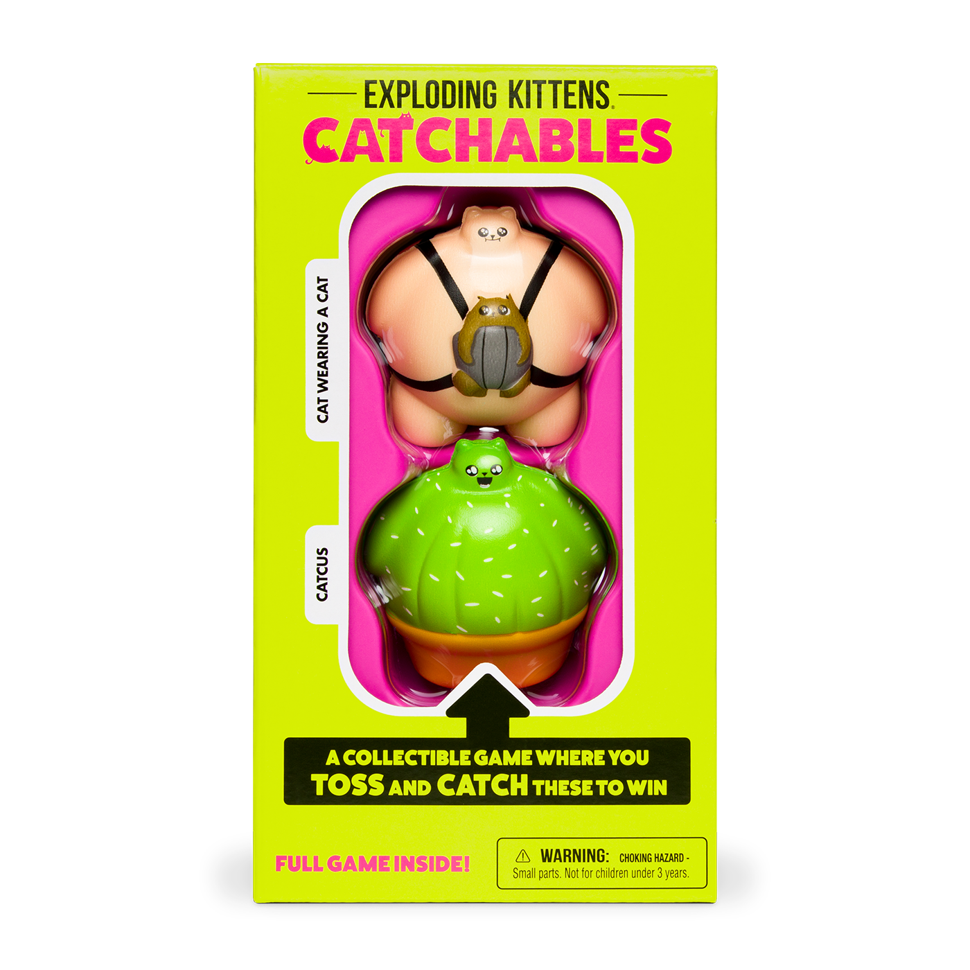 exploding-kittens-catchables-2-pack-sammelfiguren-catcus-cat image 1