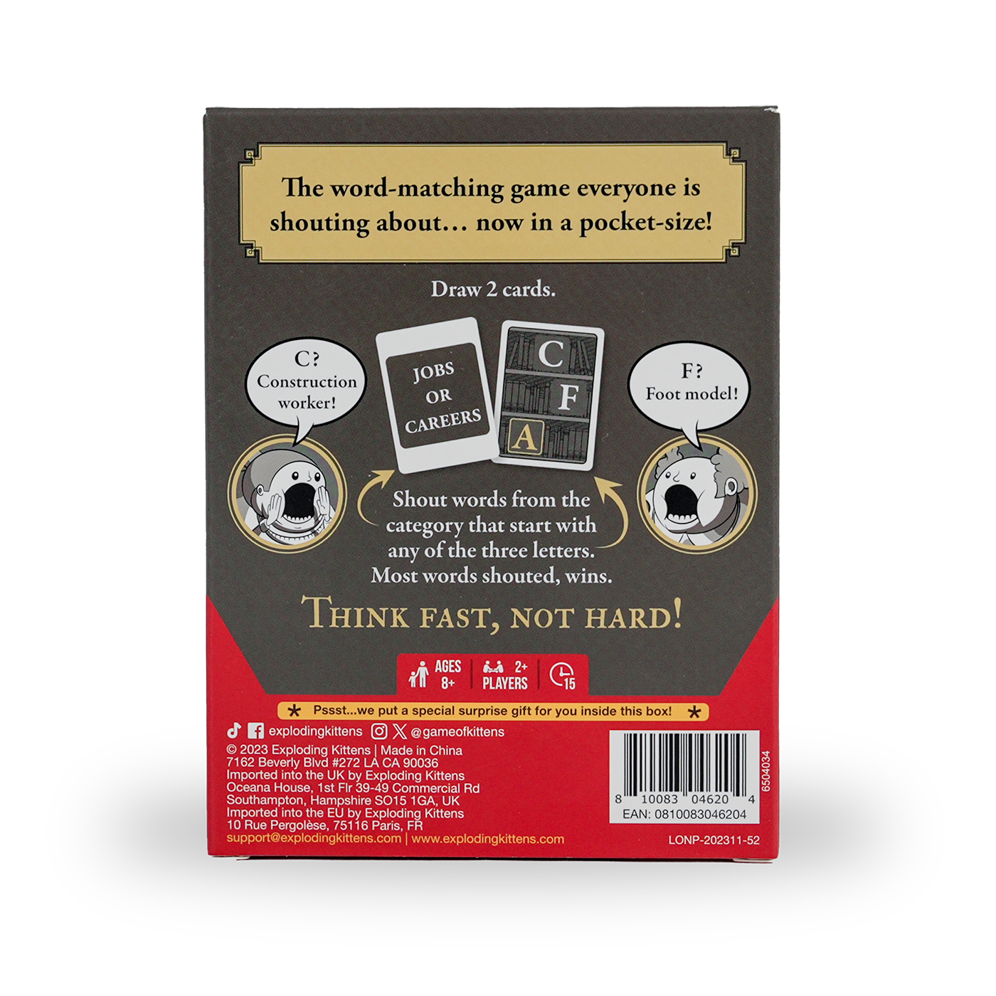exploding-kittens-games-really-loud-librarians-wortspiel-grab-game image 5