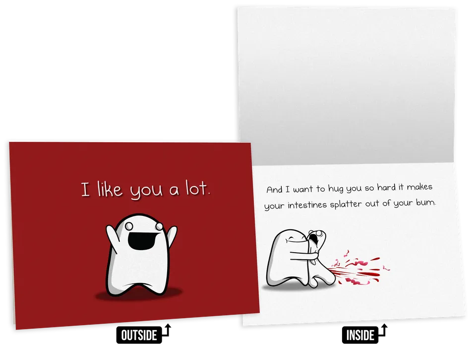 exploding-kittens-splatter-freundschaftskarte-nsfw-einzelkarte image 1