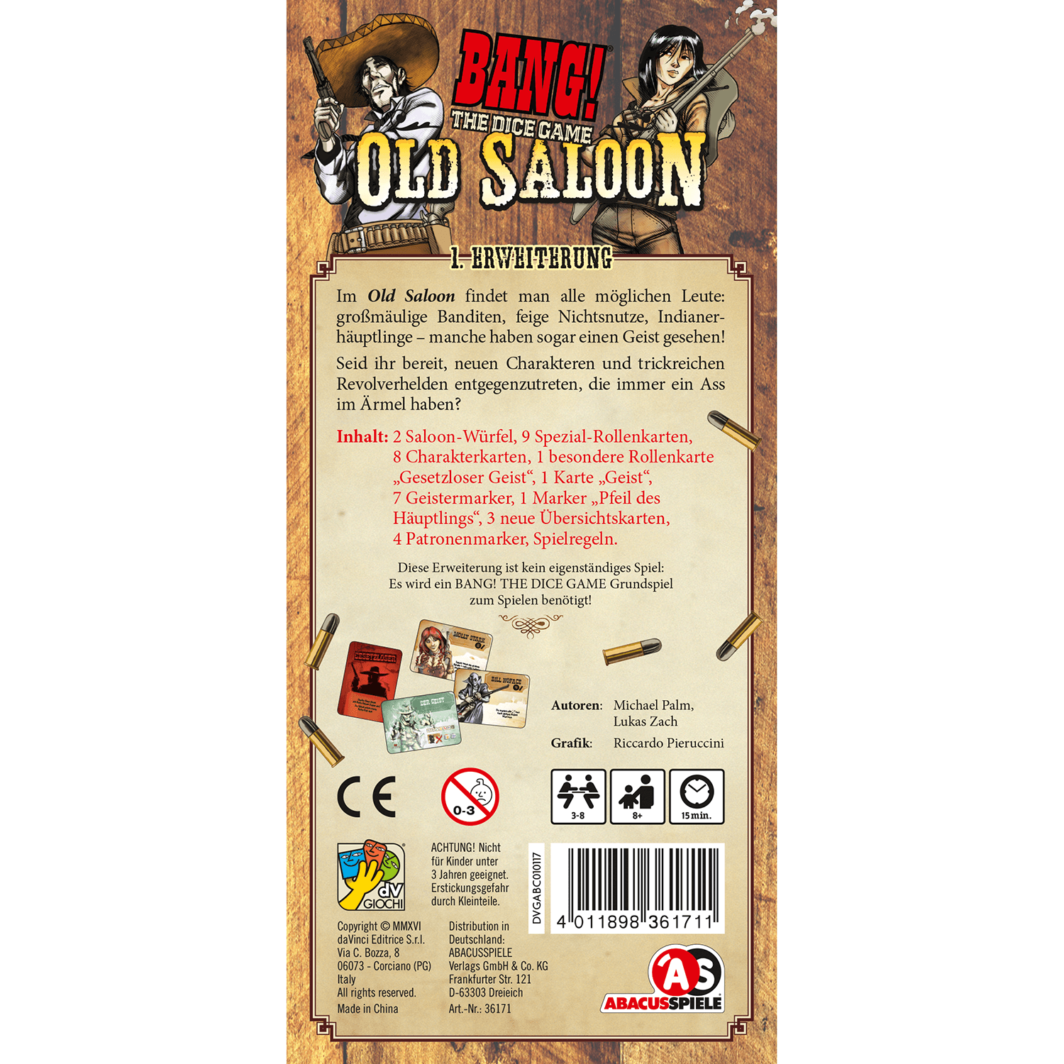abacusspiele-bang-dice-game-old-saloon-w-rfelspiel-western image 2