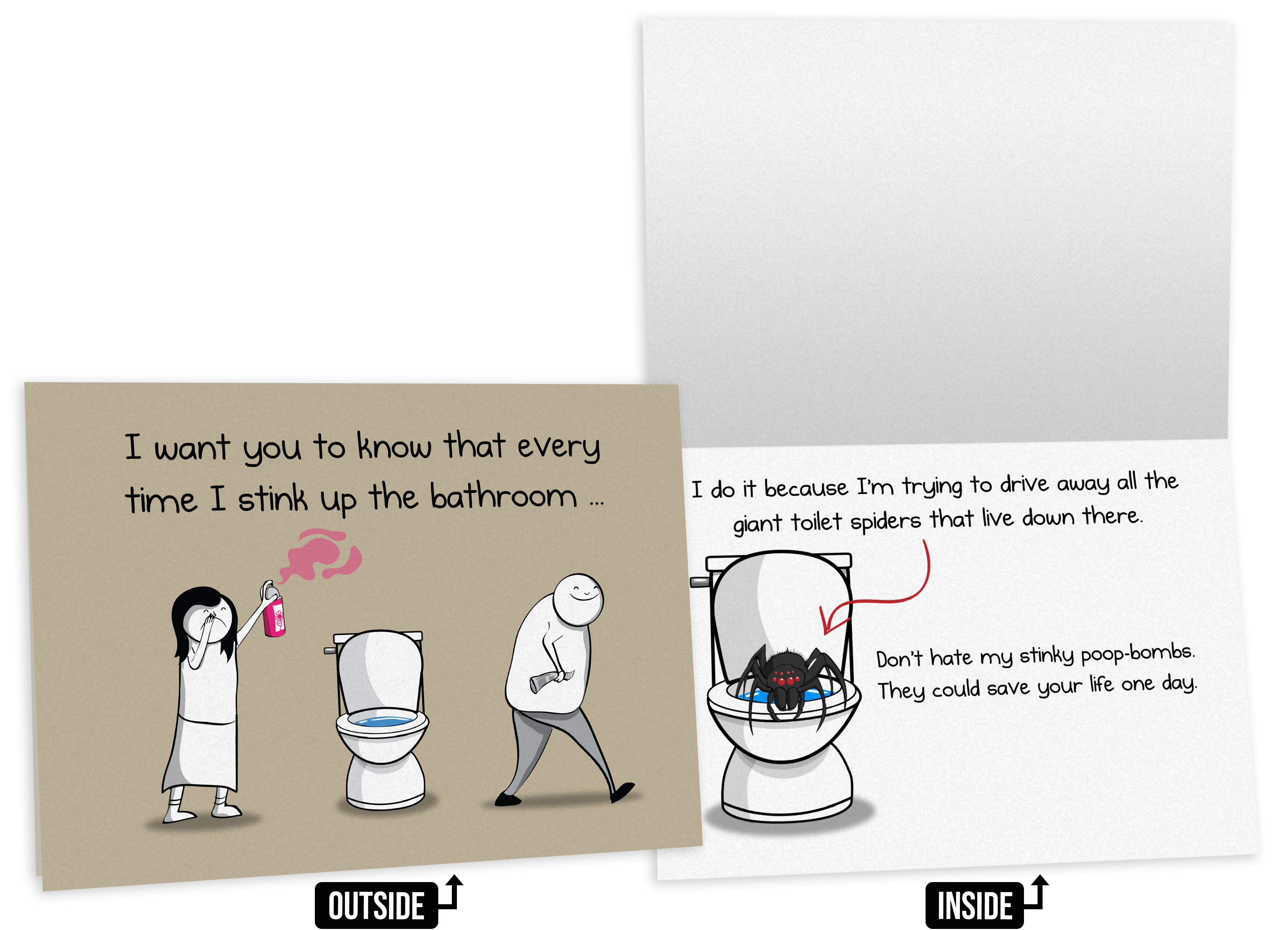 exploding-kittens-toilet-spider-nsfw-liebeskarte-einzeln-frech image 1