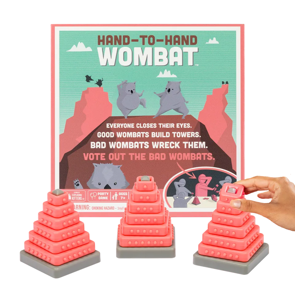 exploding-kittens-hand-to-hand-wombat-bluffspiel-mit-augenbinde image 1