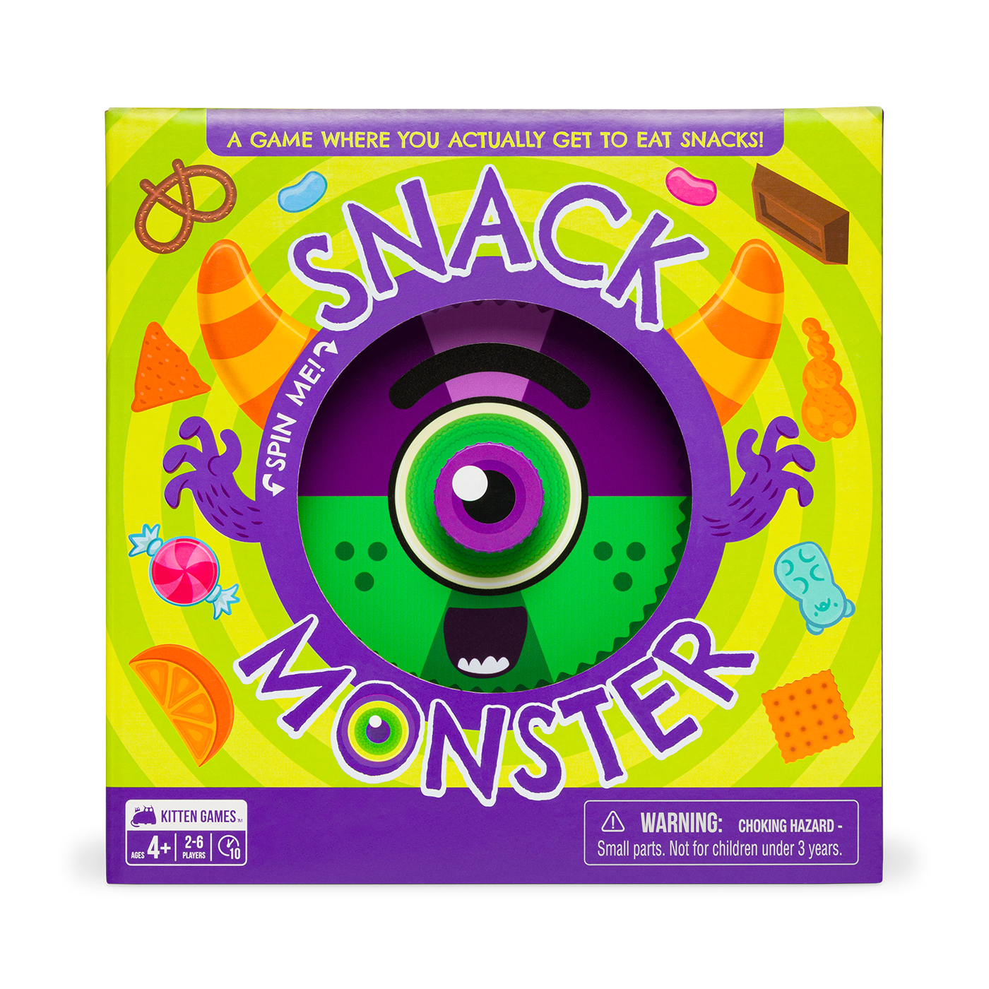 exploding-kittens-snack-monster-kinderspiel-mit-spinner image 1