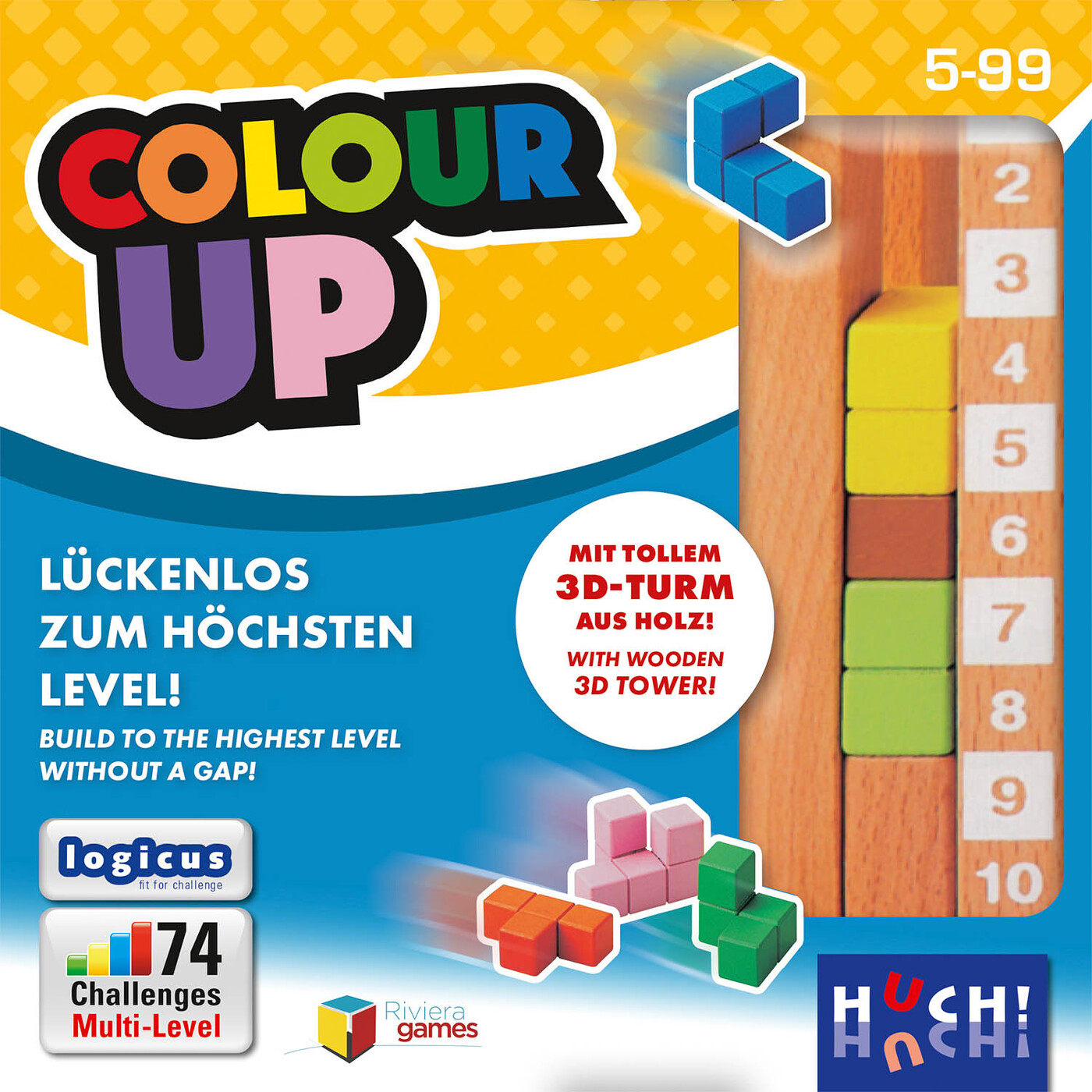huch-auzou-colour-up-puzzle-holz-3d-logik image 7
