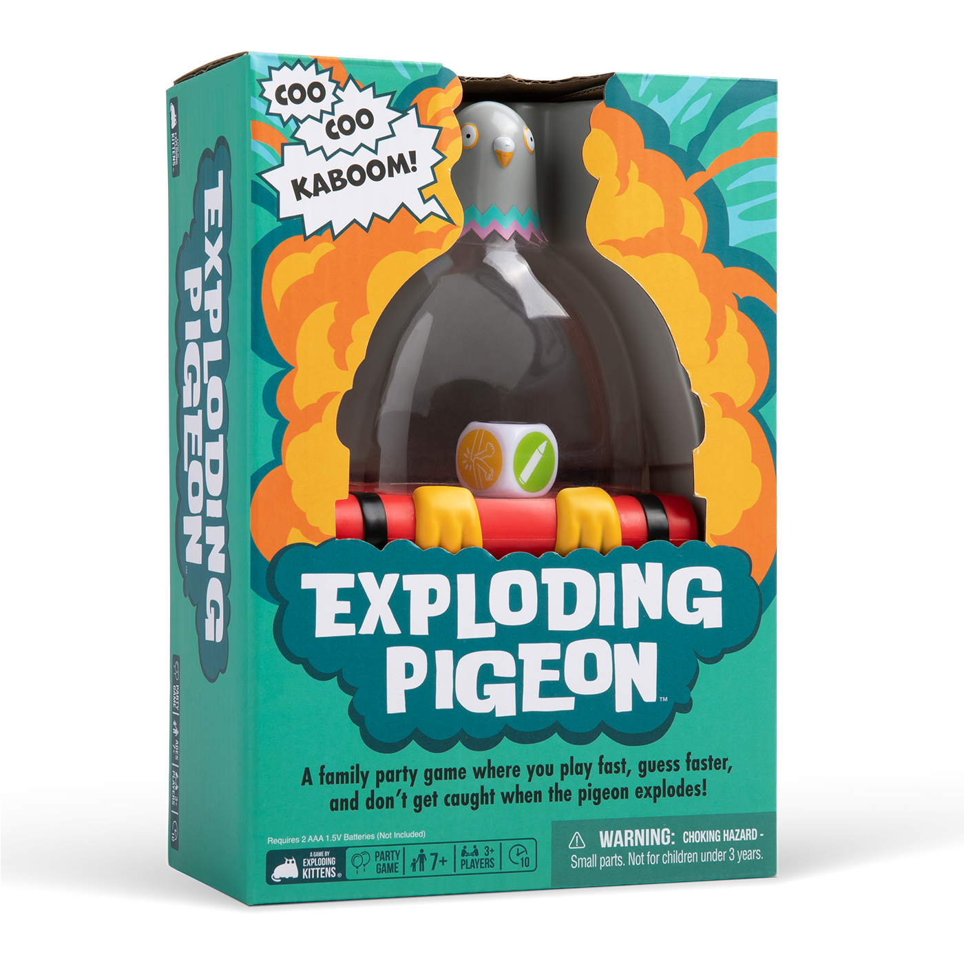exploding-kittens-exploding-pigeon-partyspiel-familienspiel-mit-timer image 1