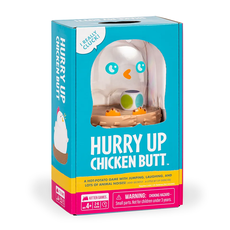 exploding-kittens-hurry-up-chicken-butt-aktionsspiel-mit-timer image 1