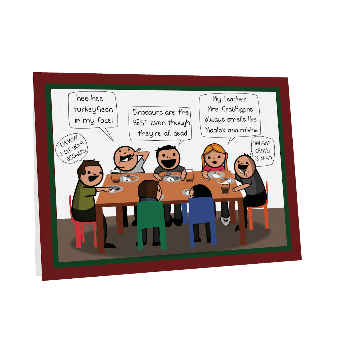 exploding-kittens-thanksgiving-holiday-gru-karte-einzelkarte-lustig image 2