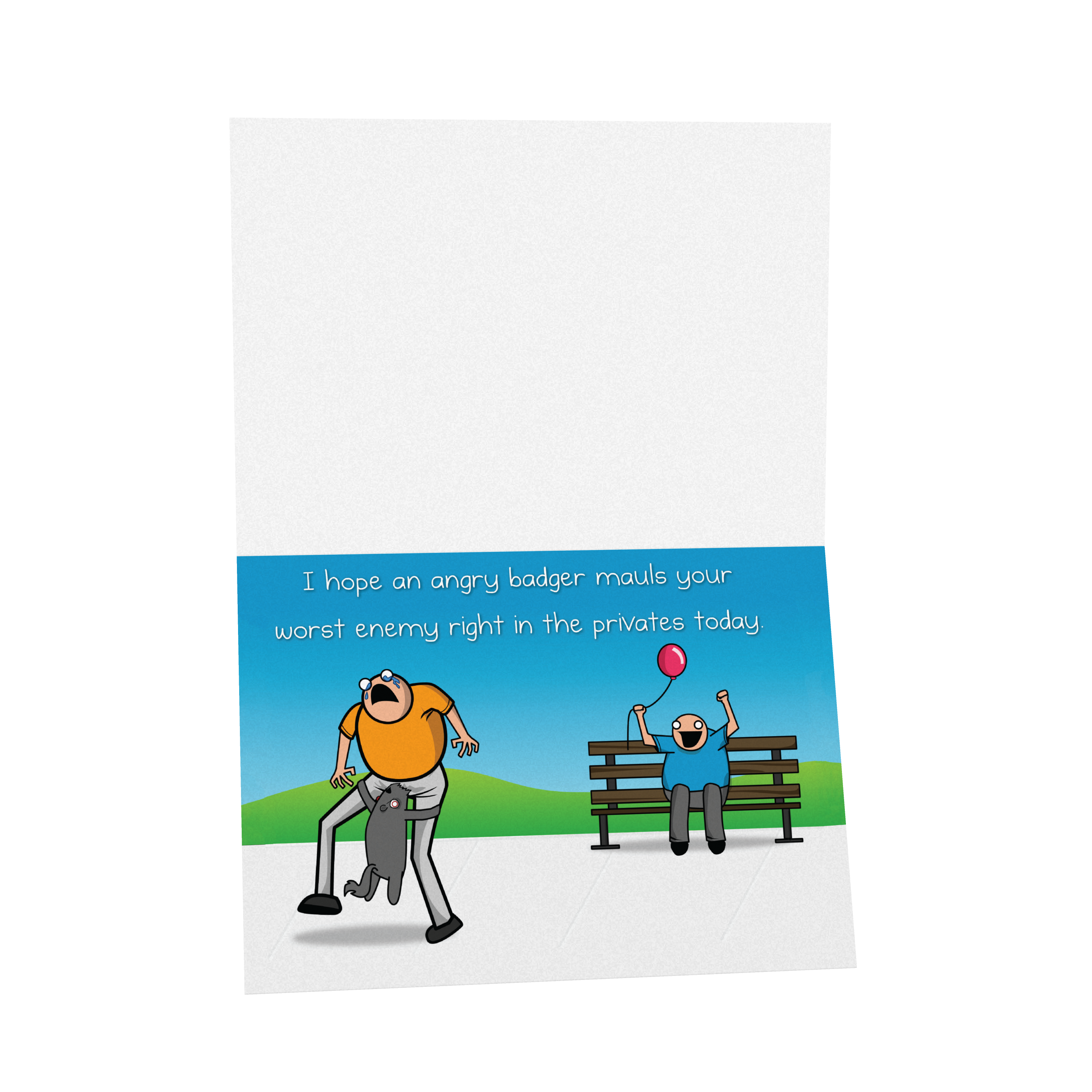 exploding-kittens-badger-geburtstagskarte-nsfw-einzelkarte image 3
