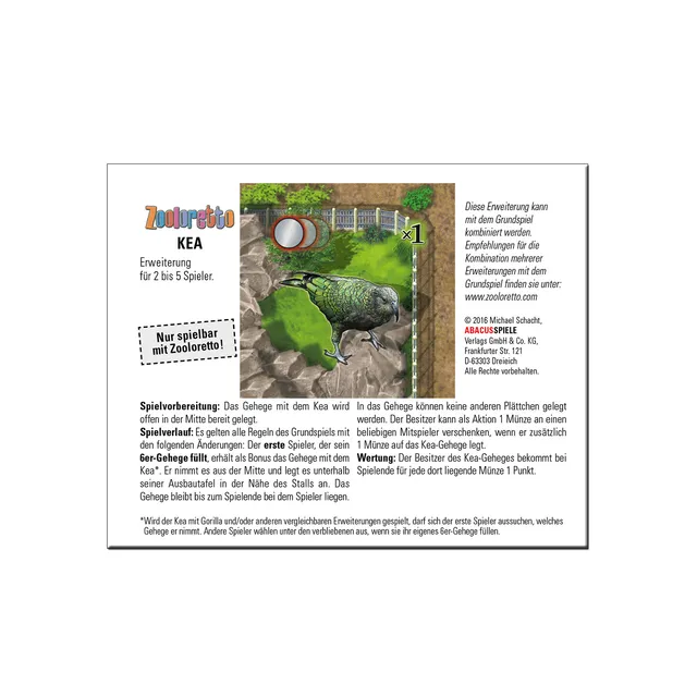 abacusspiele-zooloretto-kea-goodie-mini-erweiterung image 1