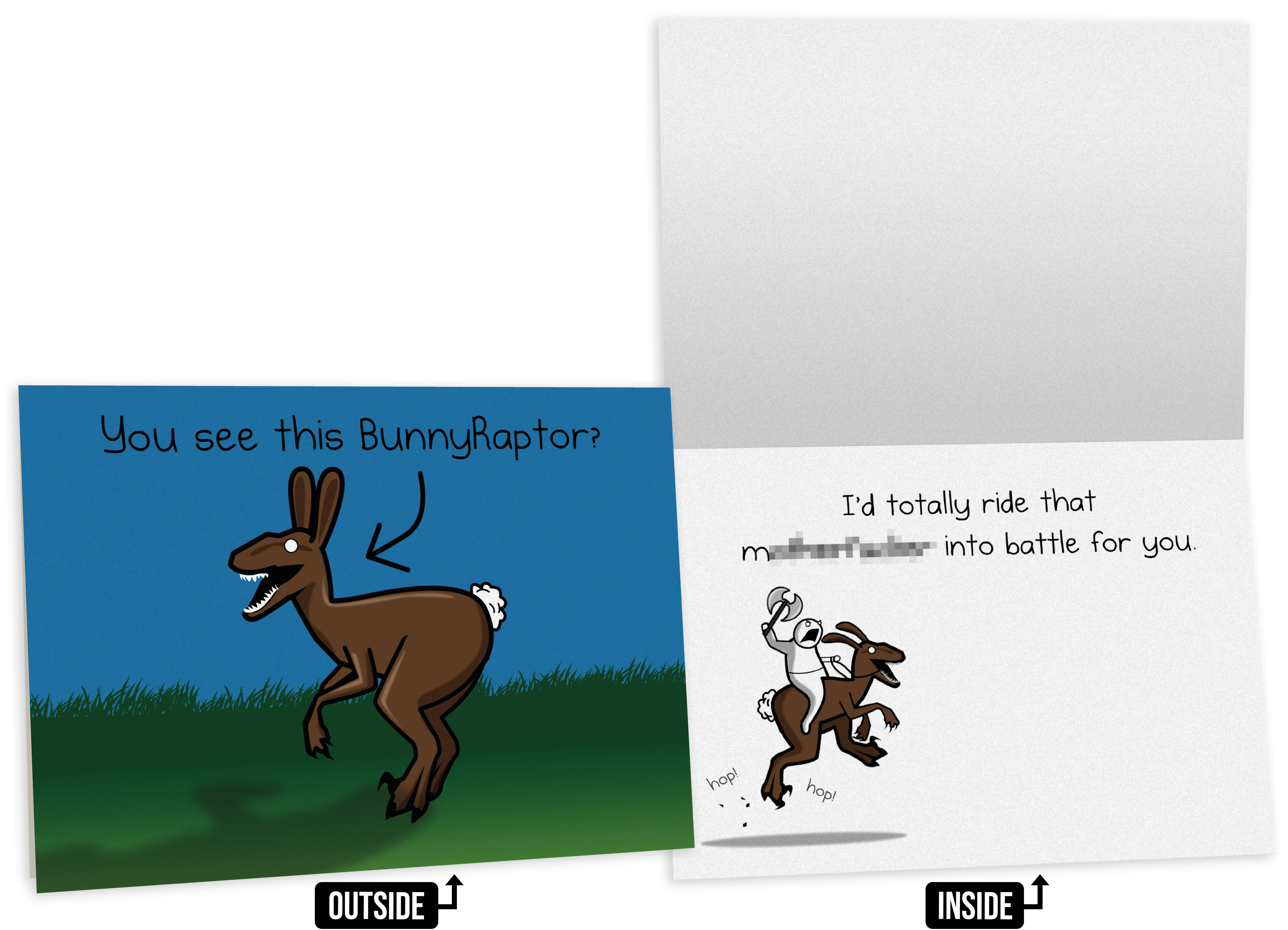 exploding-kittens-bunnyraptor-freundschaftskarte-nsfw-erwachsene image 1