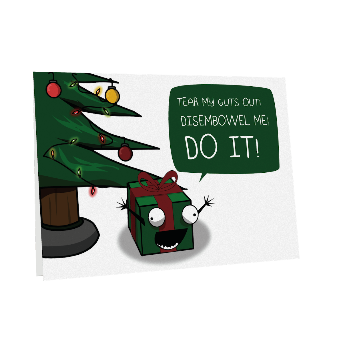 exploding-kittens-creepy-present-weihnachtskarte-einzelkarte image 2