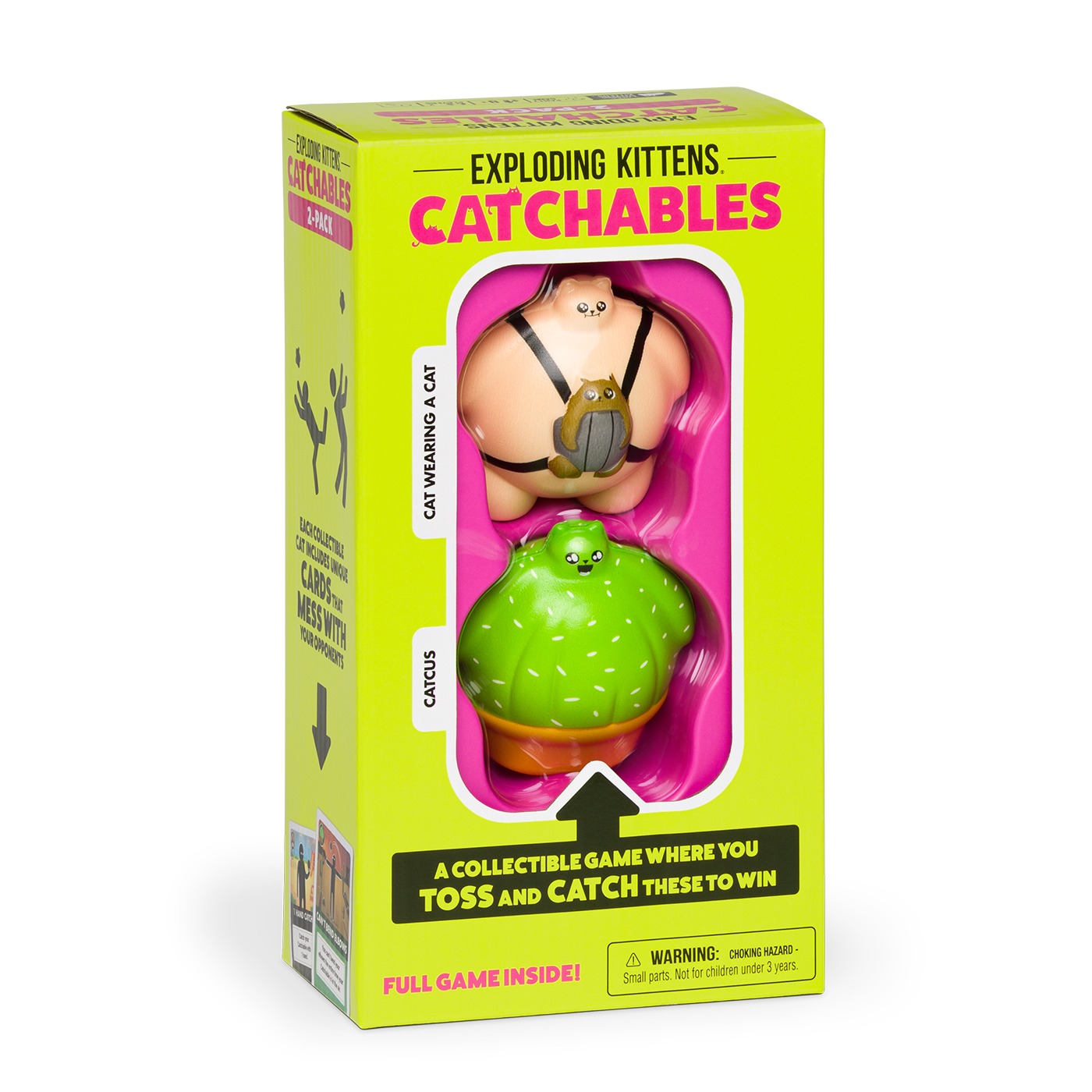 exploding-kittens-catchables-2-pack-sammelfiguren-catcus-cat image 2