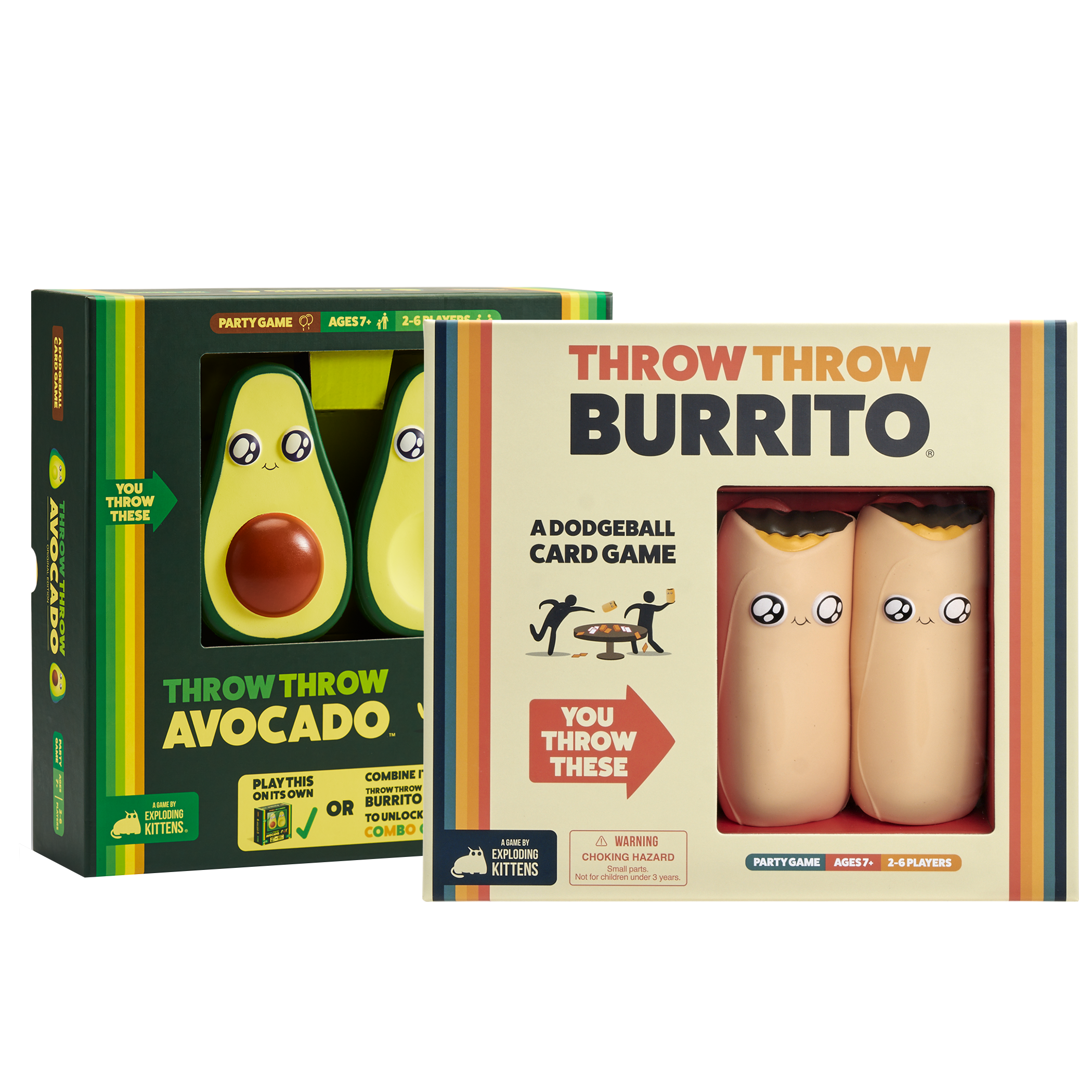 exploding-kittens-throw-throw-bundle-kartenspiel-burrito-avocado image 1