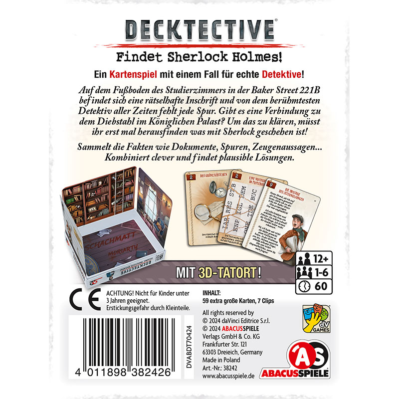 abacusspiele-decktective-sherlock-holmes-krimi-kartenspiel-fall image 2