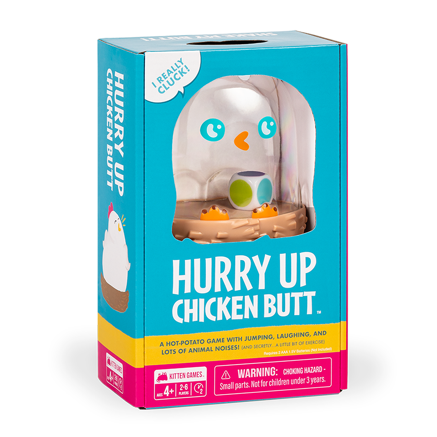 exploding-kittens-hurry-up-chicken-butt-aktionsspiel-mit-timer image 1