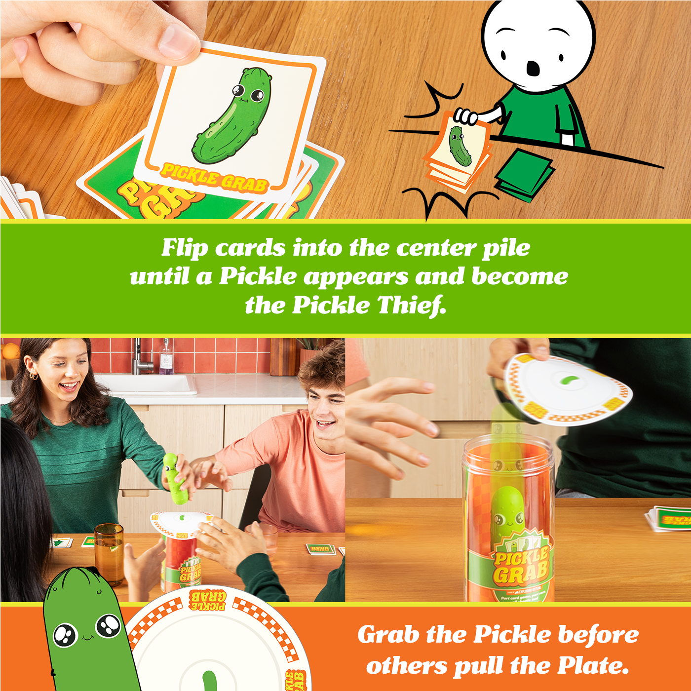 exploding-kittens-pickle-grab-kartenspiel-reaktionsspiel image 4