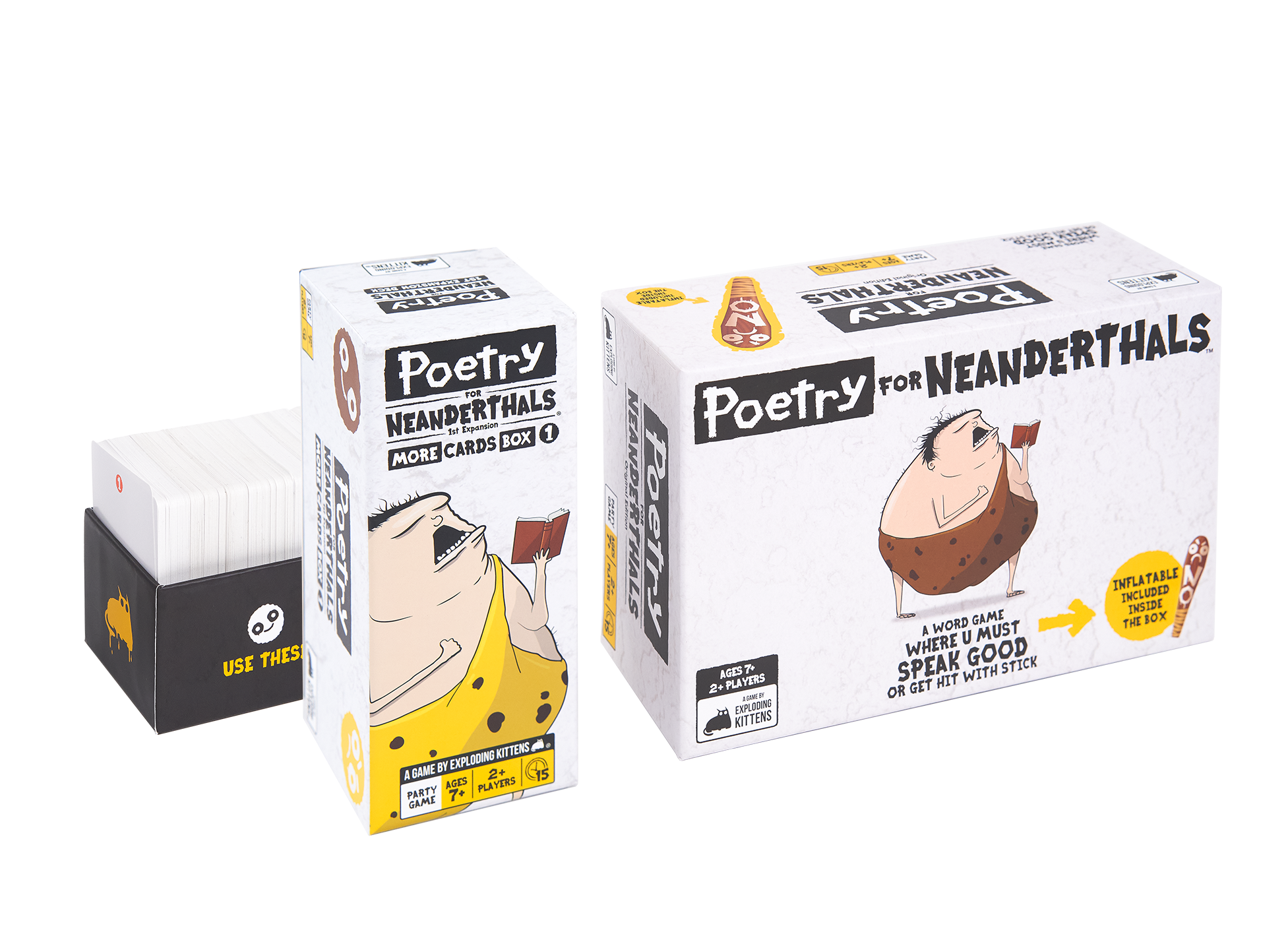 exploding-kittens-poetry-neanderthals-wortspiel-bundle-en image 1