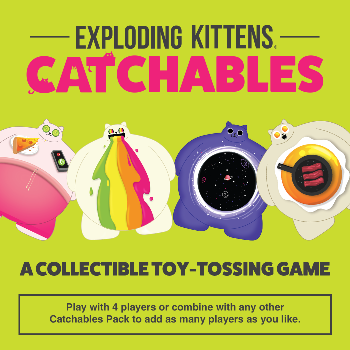 exploding-kittens-catchables-4-pack-wurfspiel-squishy-katzen image 5