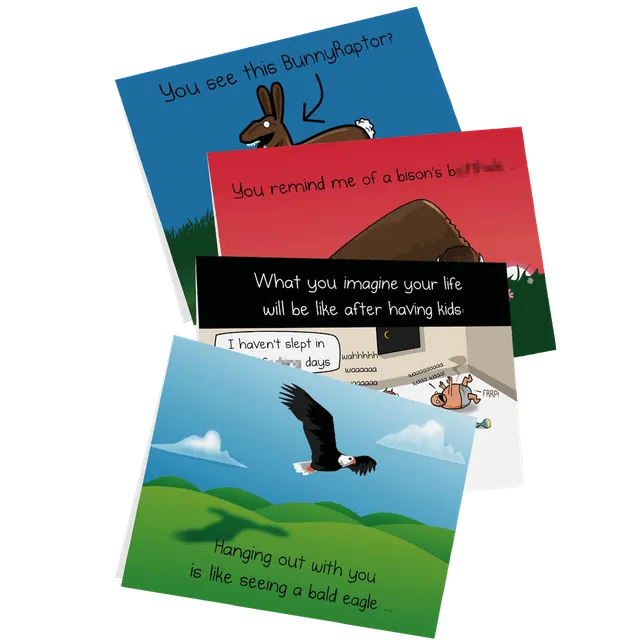 exploding-kittens-nsfw-freundschaftskarten-4er-pack-erwachsene image 1