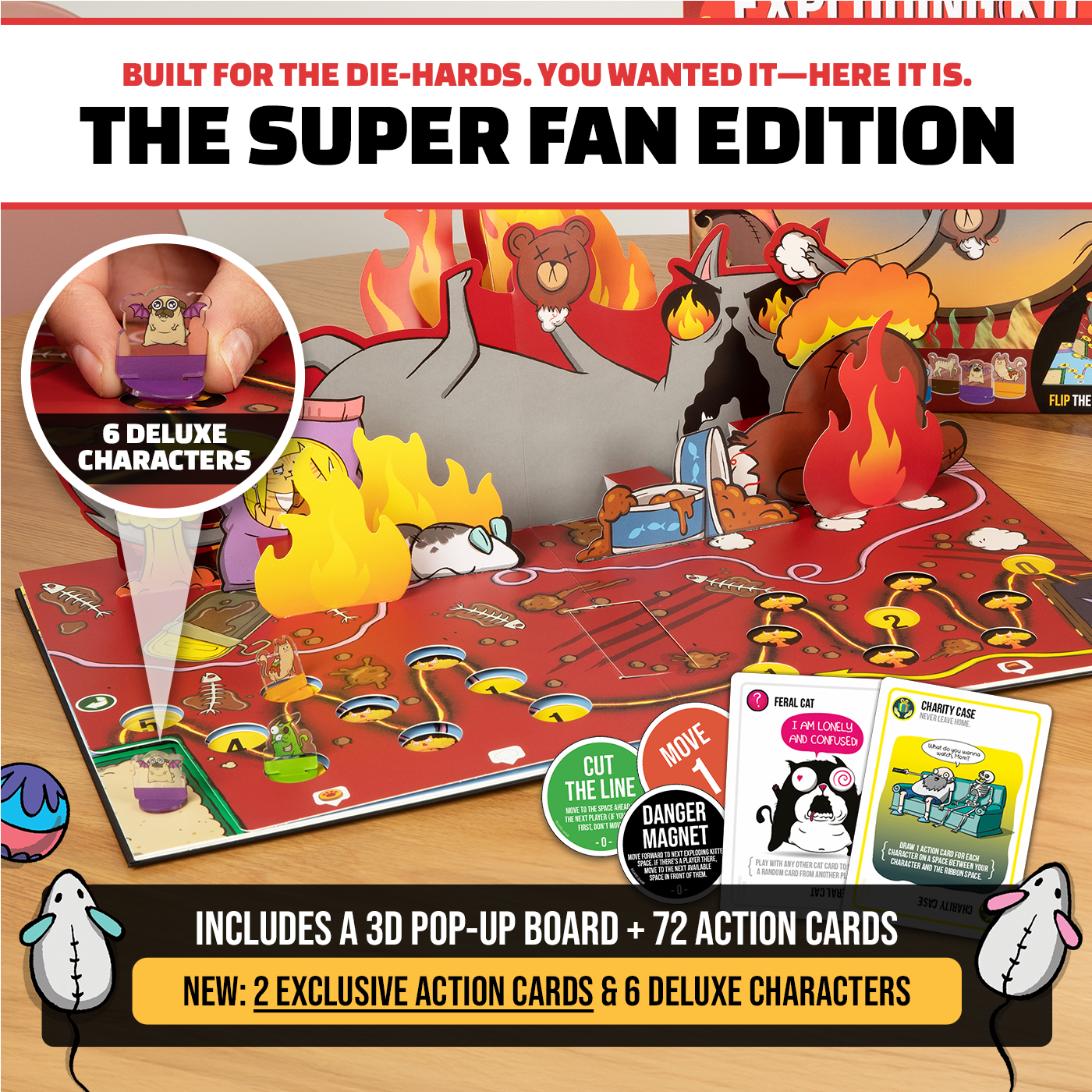 exploding-kittens-games-the-board-game-super-fan-edition-brettspiel image 2